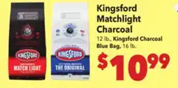 Vallarta Supermarkets Kingsford Matchlight Charcoal offer