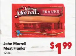 Vallarta Supermarkets John Morrell Meat Franks offer