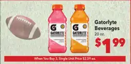 Vallarta Supermarkets Gatorlyte Beverages offer