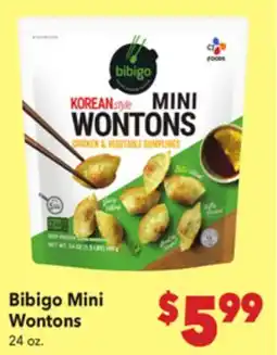 Vallarta Supermarkets Bibigo Mini Wontons offer