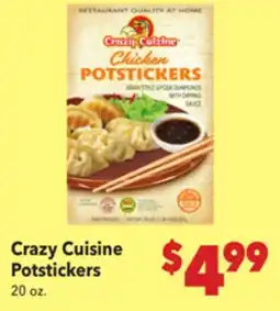Vallarta Supermarkets Crazy Cuisine Potstickers offer