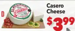 Vallarta Supermarkets Casero Cheese offer