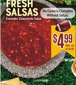 Vallarta Supermarkets FRESH SALSAS offer