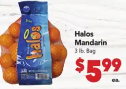 Vallarta Supermarkets Halos Mandarin offer
