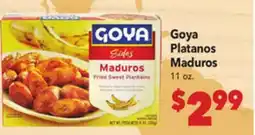 Vallarta Supermarkets Goya Platanos Maduros offer