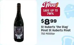 Grocery Outlet St Huberts Pinot offer