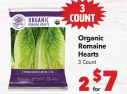 Vallarta Supermarkets Organic Romaine Hearts offer