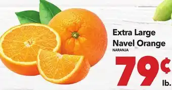 Vallarta Supermarkets Extra Large Navel Orange / NARANJA offer