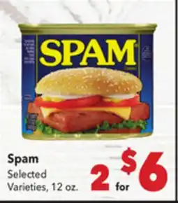 Vallarta Supermarkets Spam offer