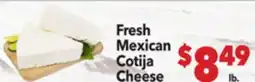 Vallarta Supermarkets Fresh Mexican Cotija Cheese offer