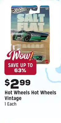 Grocery Outlet Hot Wheels Vintage offer