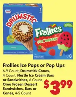Vallarta Supermarkets Frollies Ice Pops or Pop Ups offer
