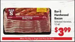 Vallarta Supermarkets Bar-S Hardwood Bacon offer