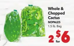 Vallarta Supermarkets Whole & Chopped Cactus NOPALES offer