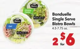 Vallarta Supermarkets Bonduelle Single Serve Bistro Bowls offer