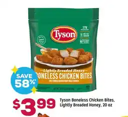 Grocery Outlet Tyson Boneless Chicken Bites offer