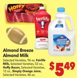 Vallarta Supermarkets Almond Breeze Almond Milk offer
