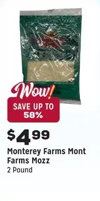 Grocery Outlet Mont Farms Mozz offer