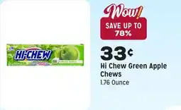 Grocery Outlet Green Apple Chews offer