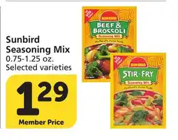 Albertsons Sunbird Seasoning Mix offer