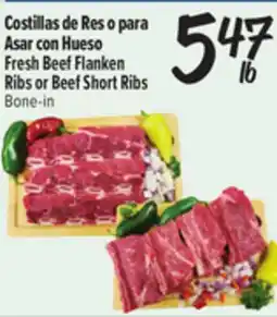 El Super Fresh Fresh Beef Flanken Ribs or Beef Short Ribs offer