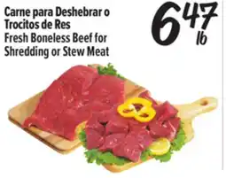 El Super Fresh Fresh Boneless Beef for Shredding or Stew Meat offer