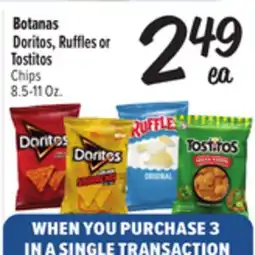 El Super Fresh Doritos, Ruffles or Tostitos Chips offer