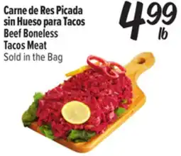 El Super Fresh Beef Boneless Tacos Meat offer