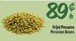 El Super Fresh Peruvian Beans offer