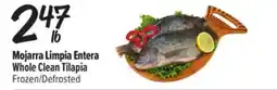 El Super Fresh Whole Clean Tilapia offer