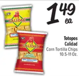 El Super Fresh Calidad Corn Tortilla Chips offer