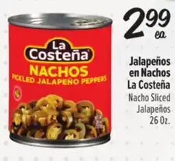 El Super Fresh La Costeña Nacho Sliced Jalapeños offer