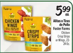 El Super Fresh Chicken Crisp Strips or Wings offer