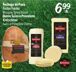 El Super Fresh Kretschmar Swiss or Provolone Cheese offer