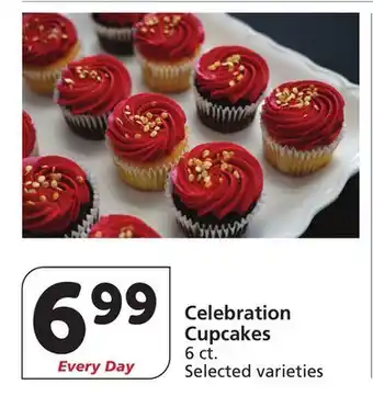 Vons Celebration Cupcakes offer
