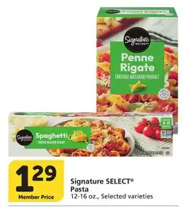 Albertsons Signature SELECT Pasta offer