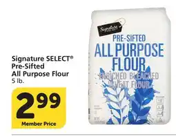 Vons Signature SELECT Pre-Sifted All Purpose Flour offer