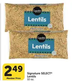 Vons Signature SELECT Lentils offer