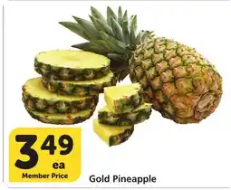 Vons Gold Pineapple offer