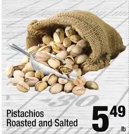 Super King Markets Pistachios Roasted and Salted offer