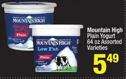 Super King Markets Mountain High Plain Yogurt offer