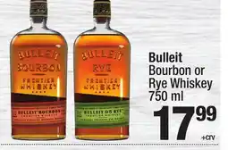 Super King Markets Bulleit Bourbon or Rye Whiskey offer
