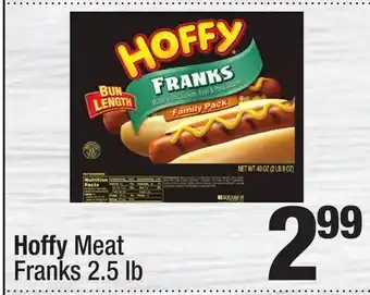 Super King Markets Hoffy Meat Franks offer