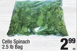 Super King Markets Cello Spinach offer