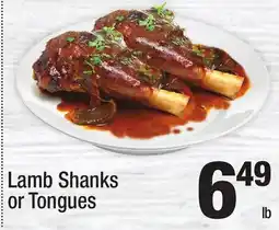 Super King Markets Lamb Shanks or Tongues offer