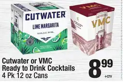 Super King Markets Cutwater or VMC Ready to Drink Cocktails offer