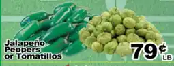 Superior Grocers Jalapeño Peppers or Tomatillos offer