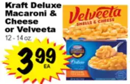 Superior Grocers Kraft Deluxe Macaroni & Cheese or Velveeta offer