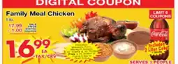 Superior Grocers Family Meal Chicken Meal offer