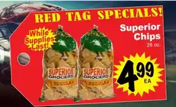 Superior Grocers Superior Chips offer